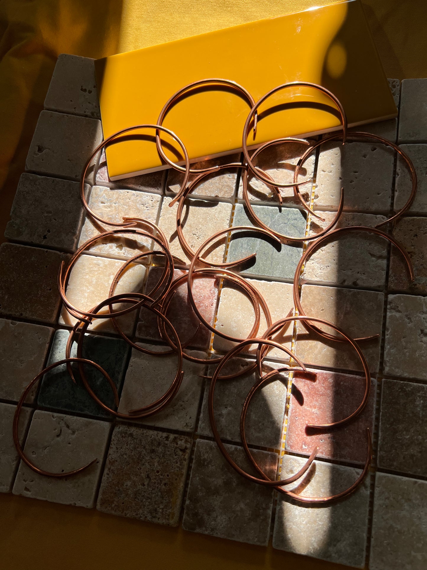 Copper Bracelets (Adjustable)