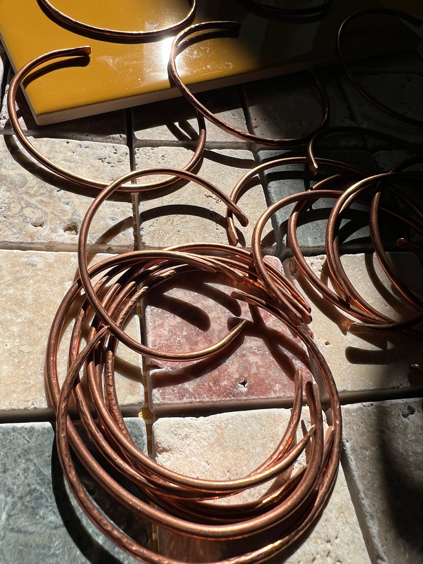 Copper Bracelets (Adjustable)