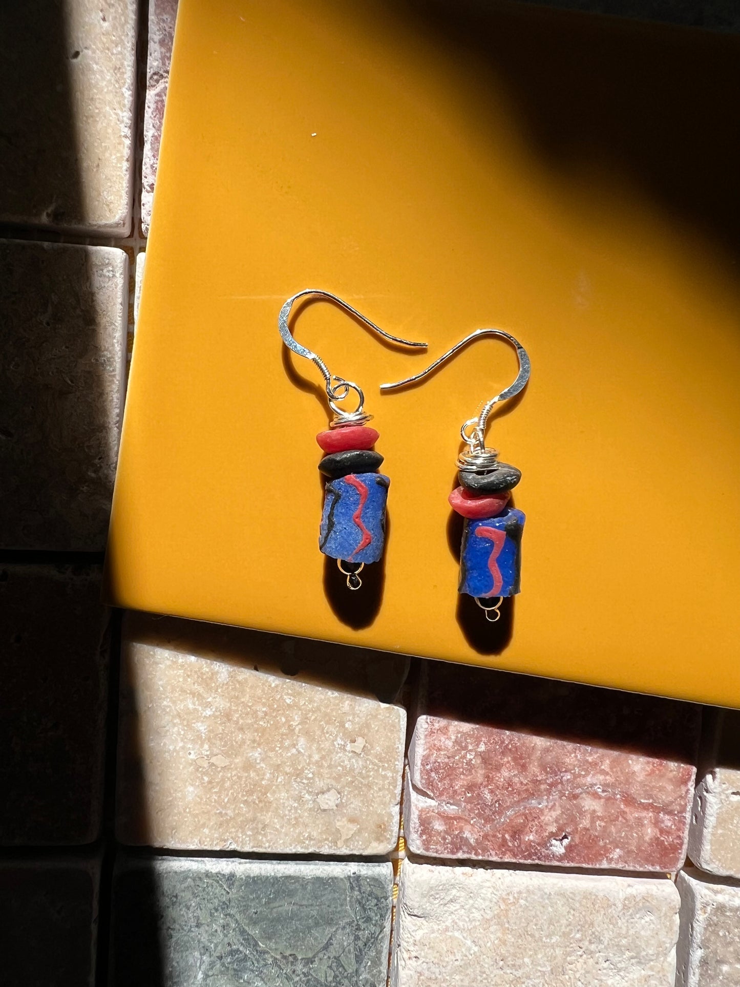 Krobo Bead Earrings
