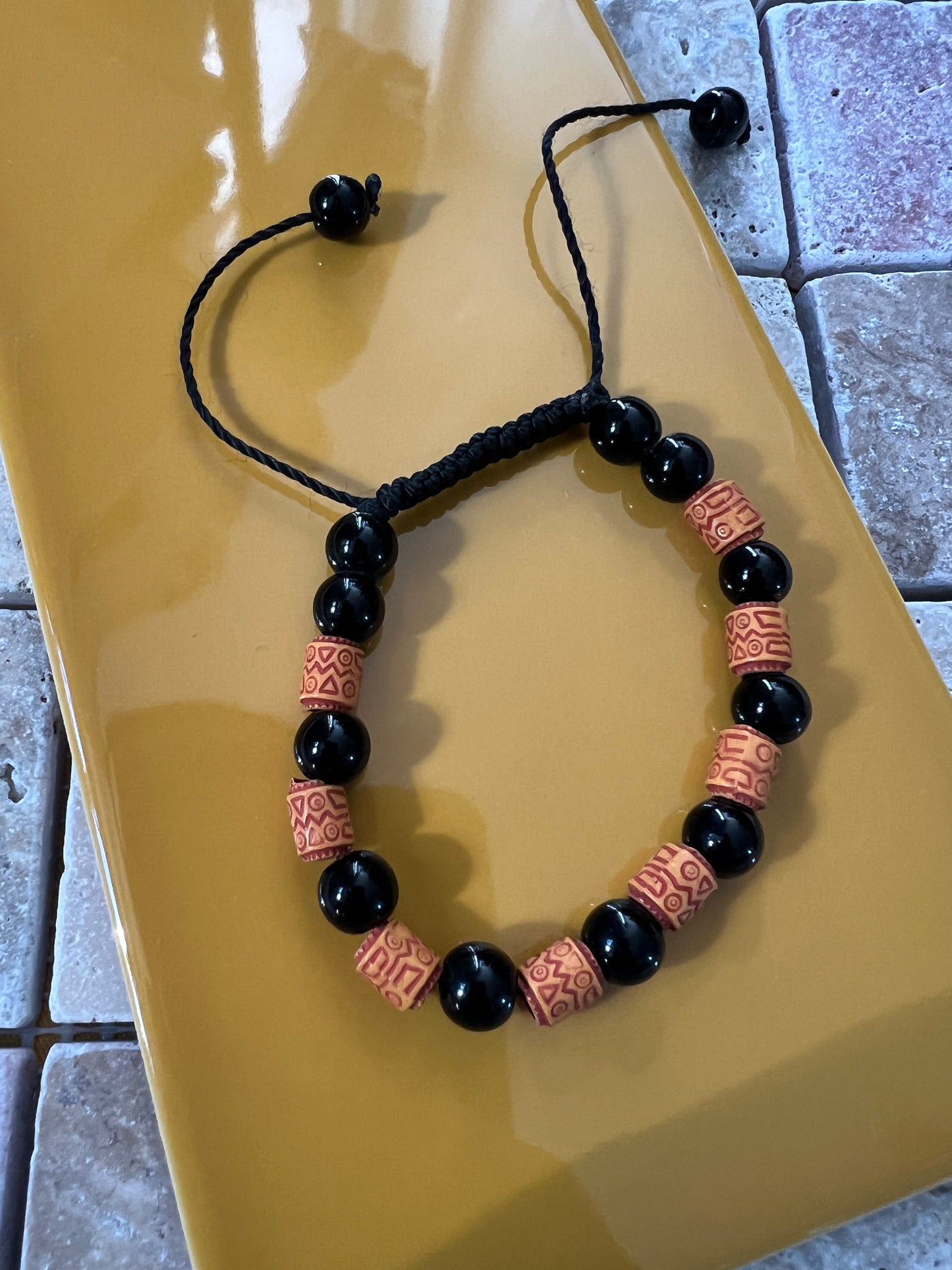 Adjustable Beaded Bracelet