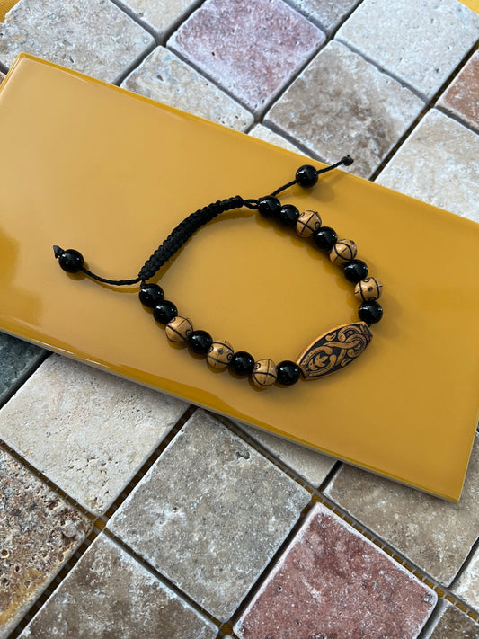 Adjustable Beaded Bracelet
